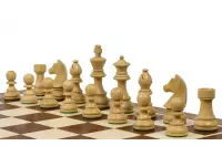 Szachy Turniejowe Timeless (German Knight) Staunton Gold nr 6